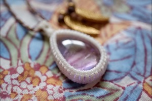 Ametrine Macrame Necklace