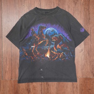 90s habitat mountain man nut&fruit co USA製 L/袖シングル