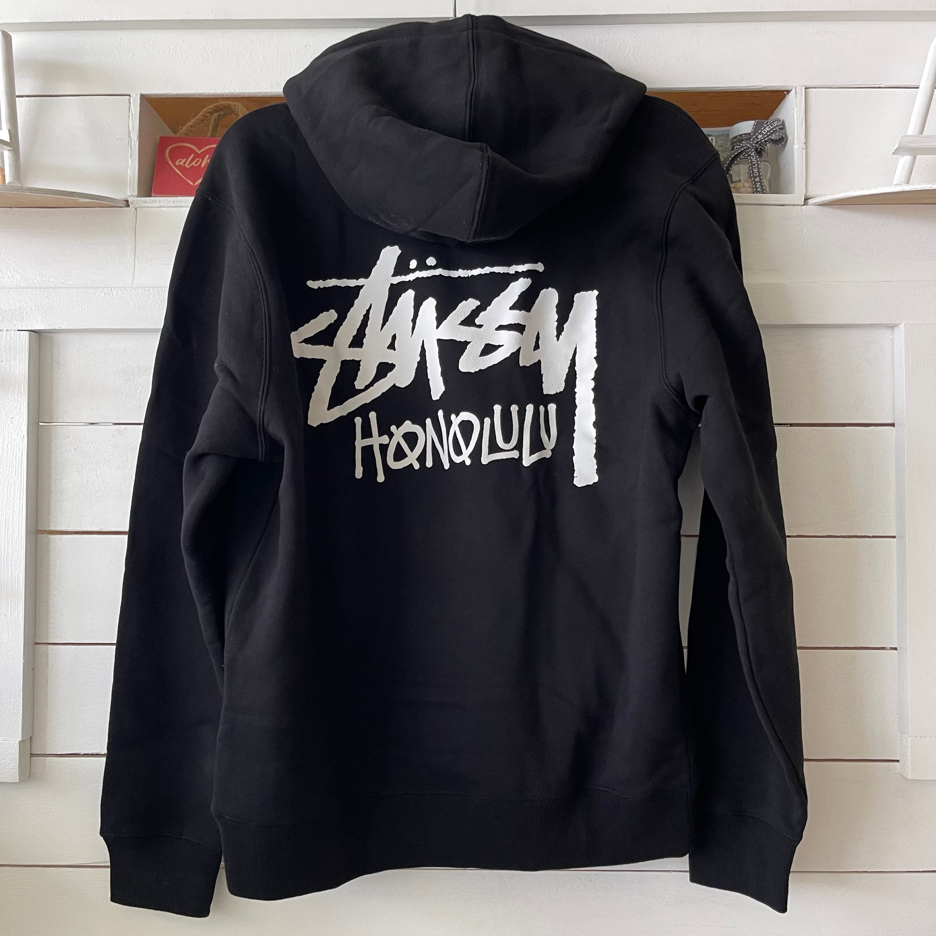 Stussy Honolulu・男女兼用限定パーカー・Black | Big mahalo Honolulu