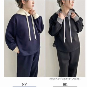 レルビエ lehlbie  ダブルコードフーディー　セットアップになります