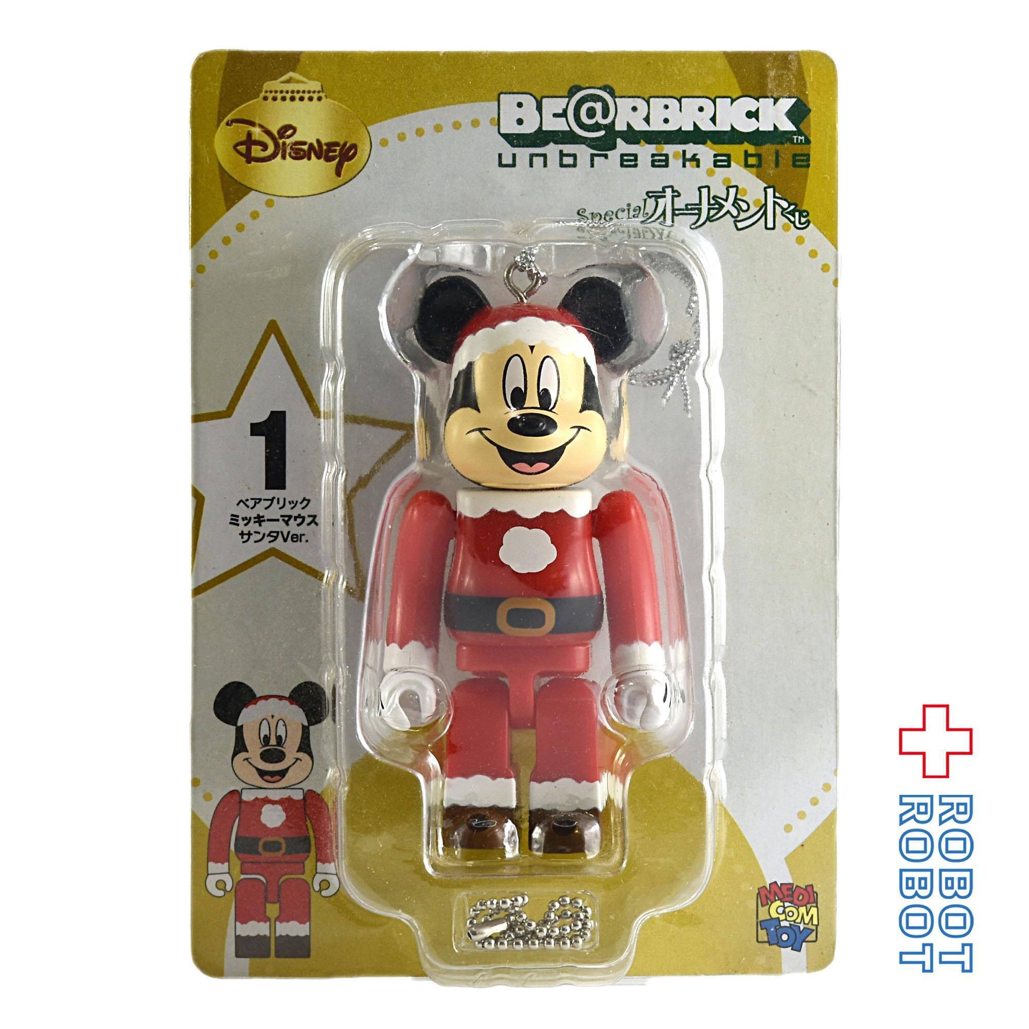 BE@RBRICK  ベアブリック　ミッキーマウス　サンタVer.