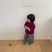 【取寄】THE GOGUMA パターンラベルパンツ｜秋服｜韓国子供服｜ 26/AT