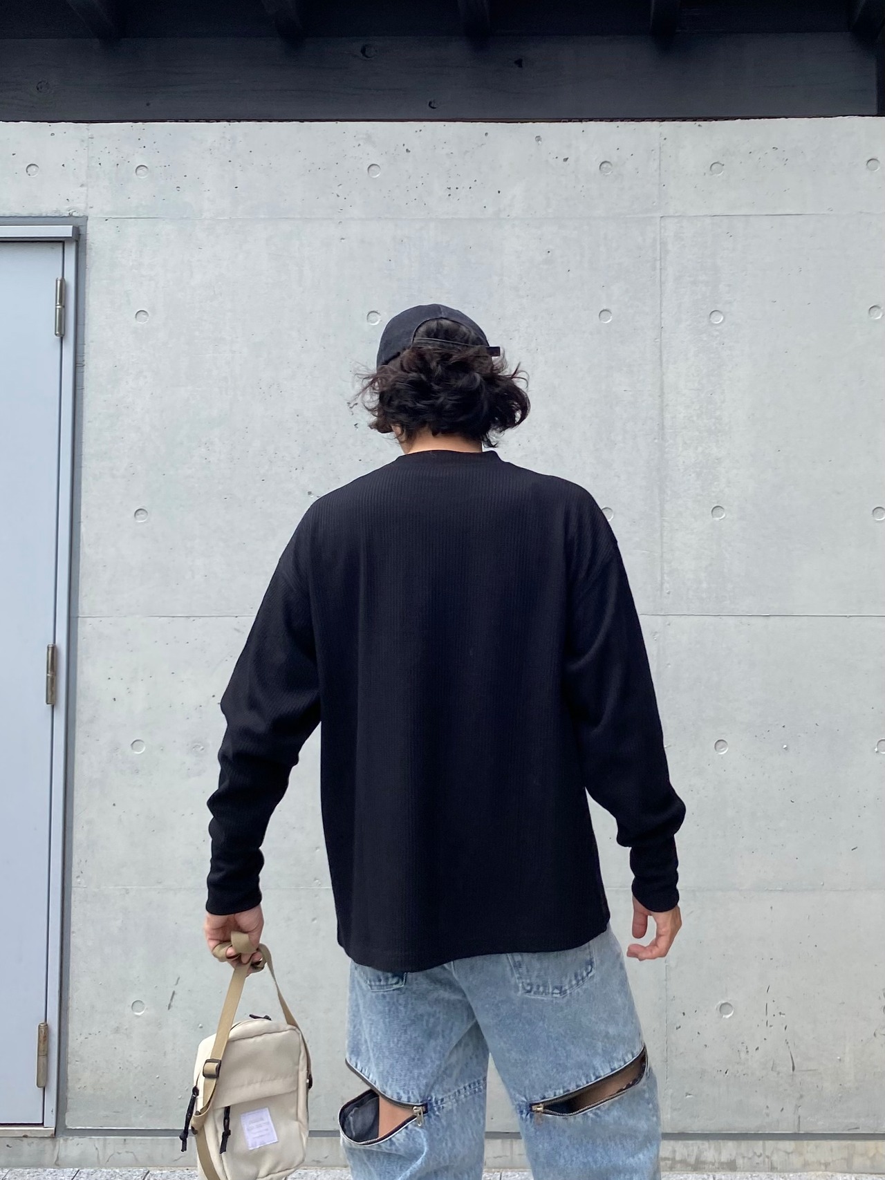 thermal waffle PO／Black