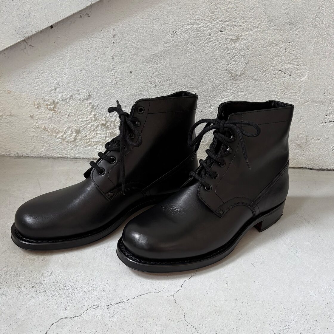 DEAD STOCK】Italian Army Leather Work Boots/デッドストック 