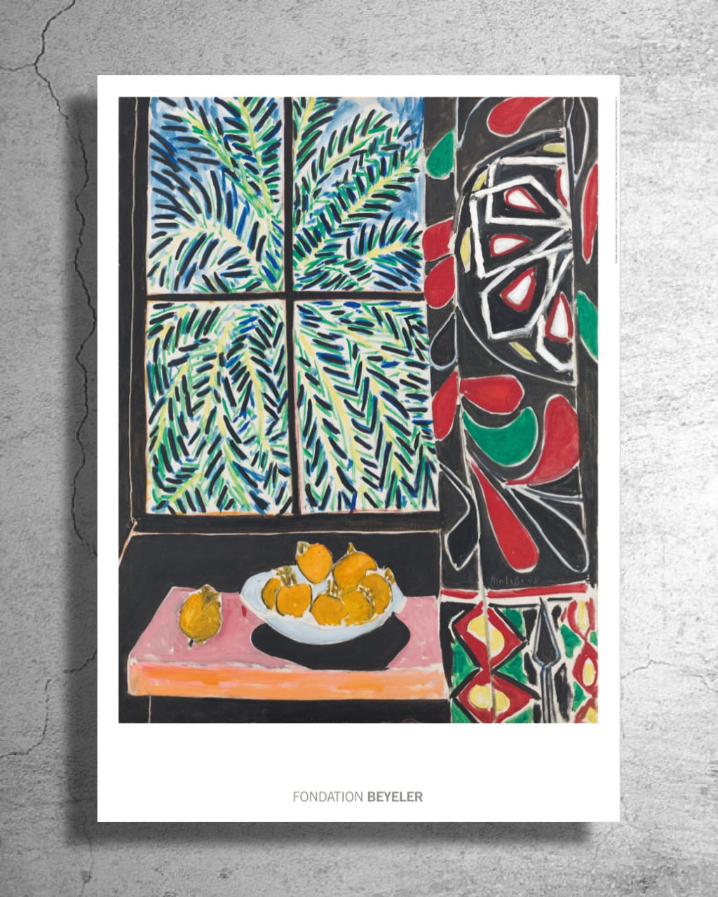 【現地完売品】画家『アンリ・マティス』2024年スイス現代美術館制作ポスターc
