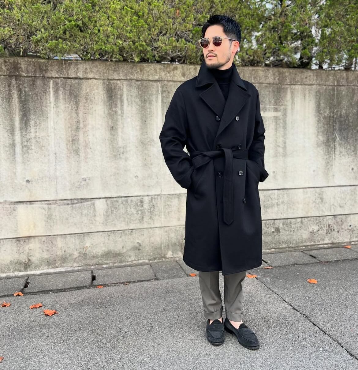 Finjack（フィンジャック）ウールカシミア ダブルチェスターコート