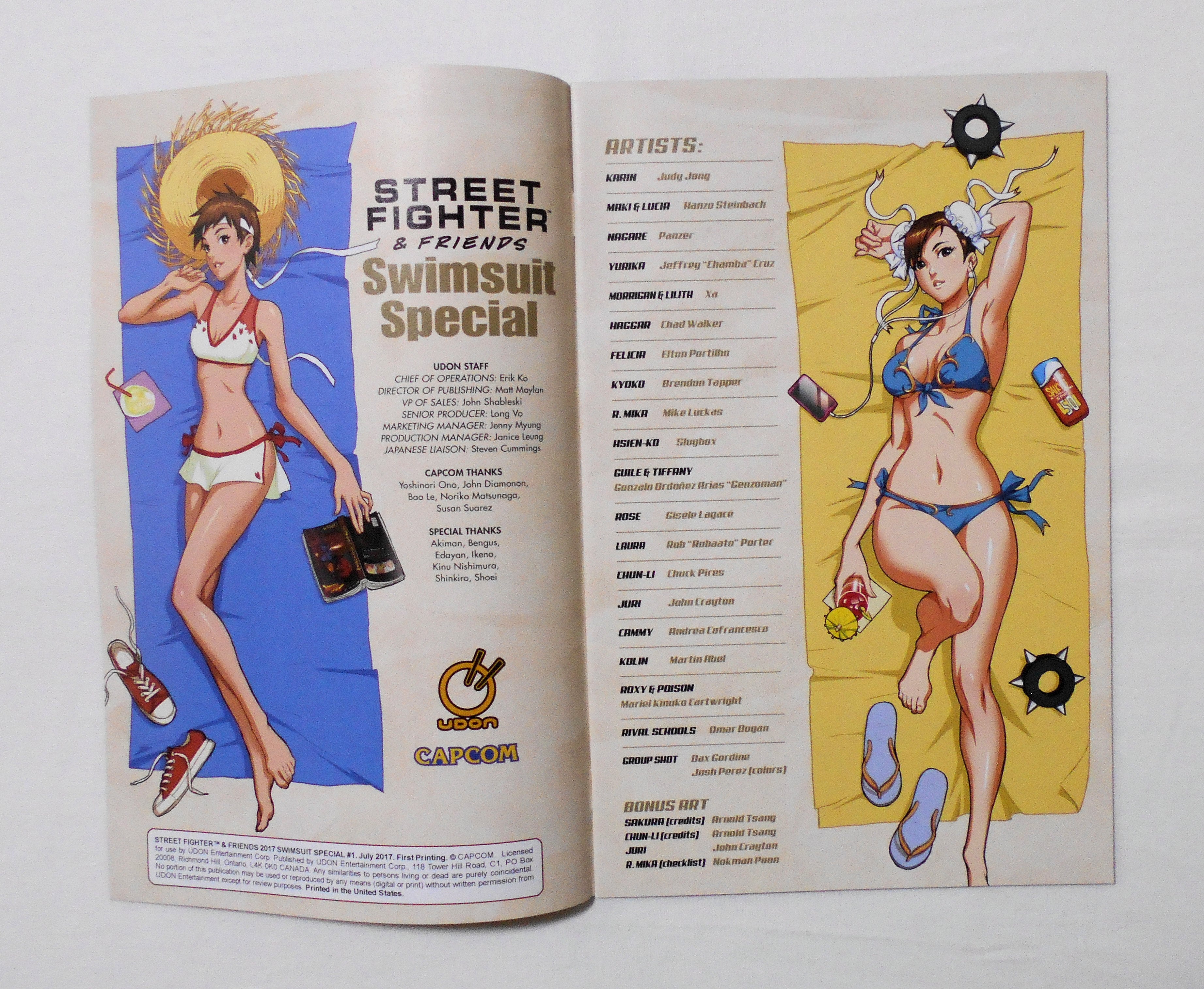 再値下げ❗️Street Fighter Swimsuit #1 アメコミリーフ 値下げ❗️Street Fighter Swimsuit #1 アメコミリーフ