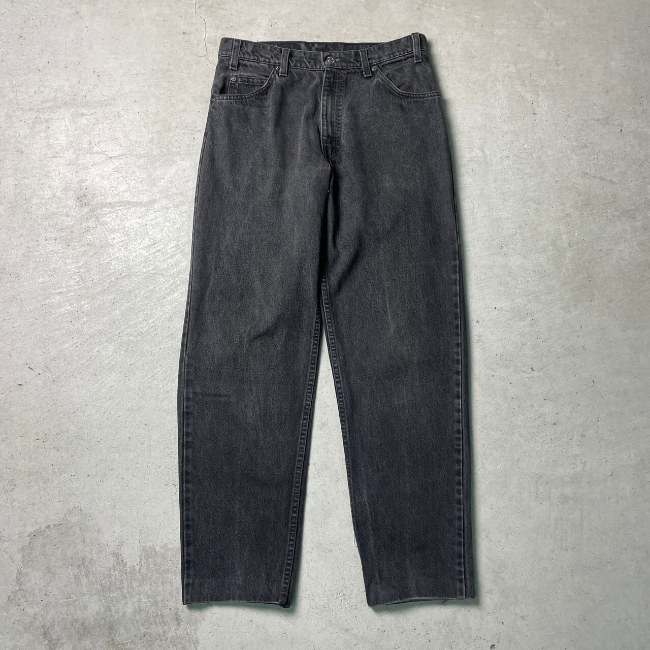 levi's USA製 90s フェードブラックデニム