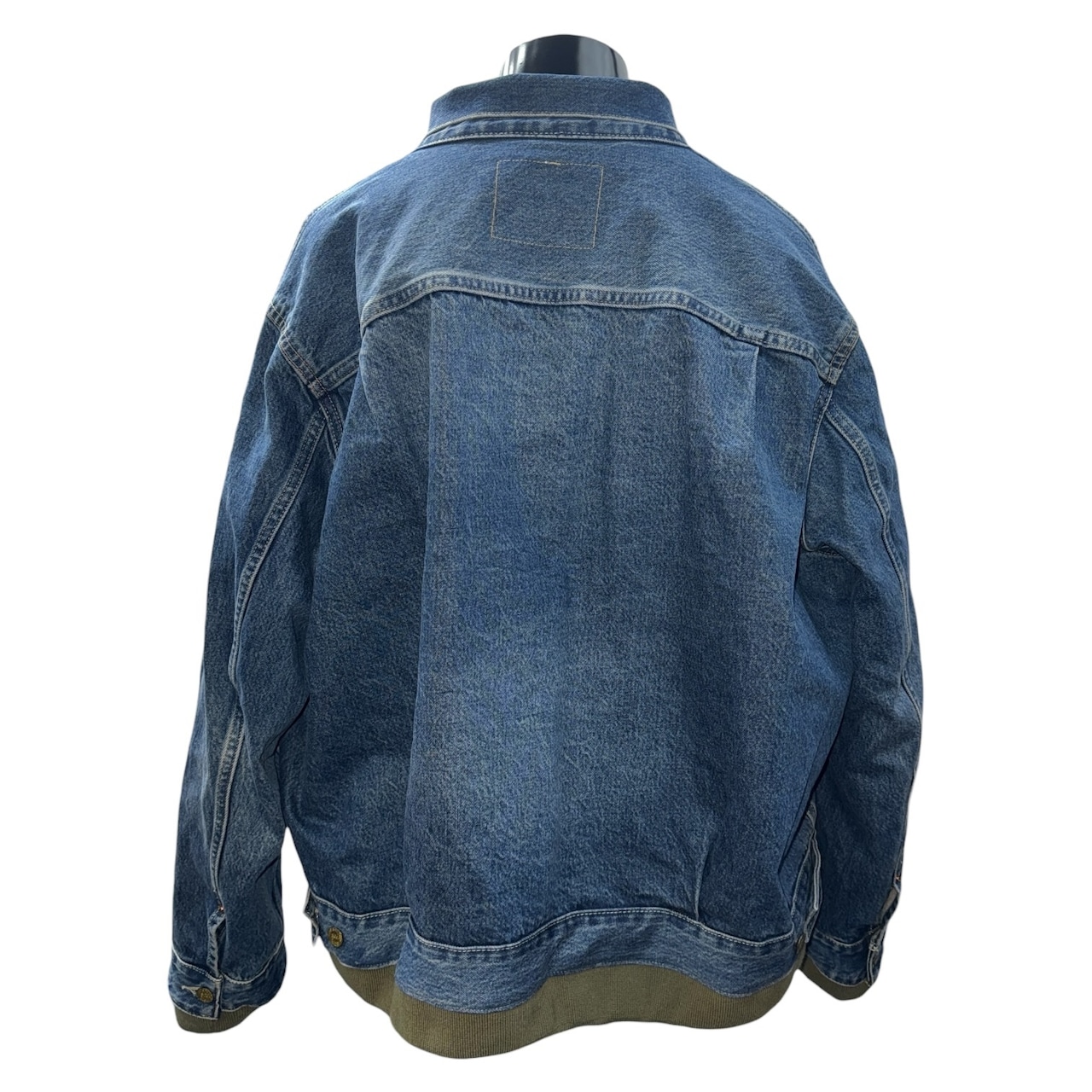 【sacai / Levi's】サカイ リーバイス デニム × ナイロンツイル MA-1 ジャケット リバーシブル