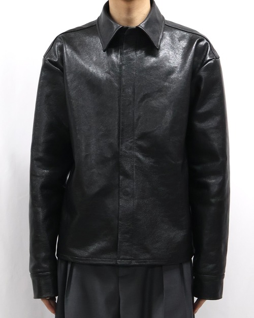 AWARE 25AW/MAG COWHIDE LEATHER BLOUSON
