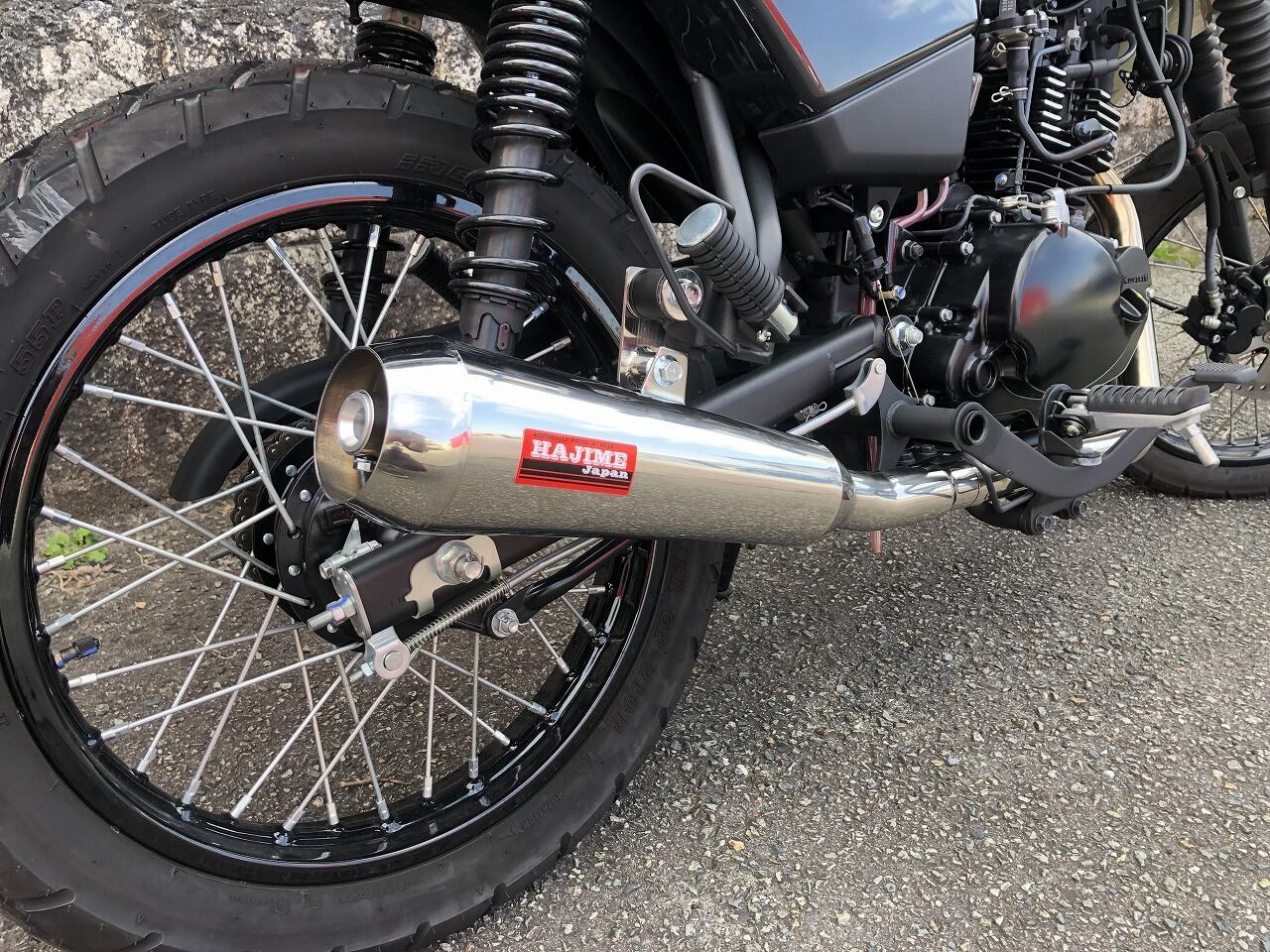 W175TR HAJIME フルエキマフラー | emsp
