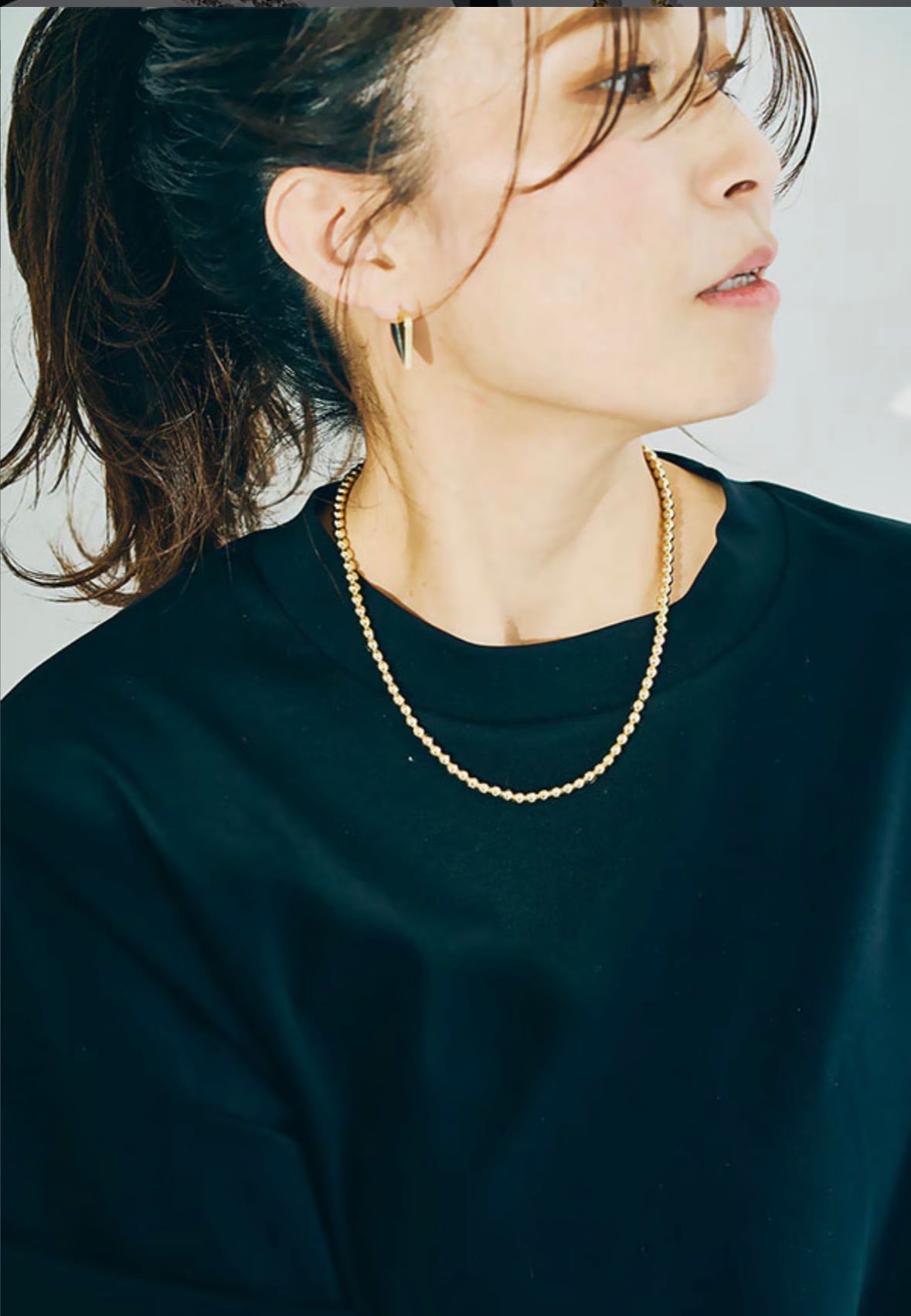 ANIECA 】Ball Chain Necklace/ボール チェーン ネックレス | valance