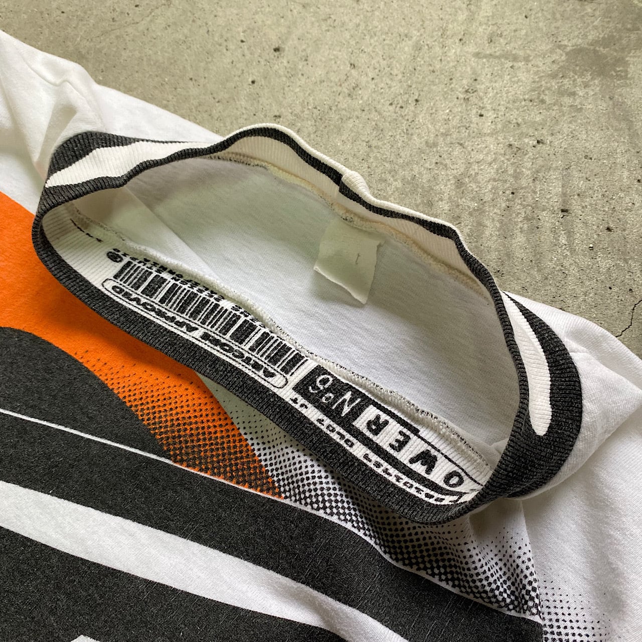 ビッグサイズ 90年代 レーシング power series プリント ロングTシャツ