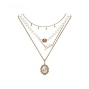 Elegance classical layered necklace 【N009】