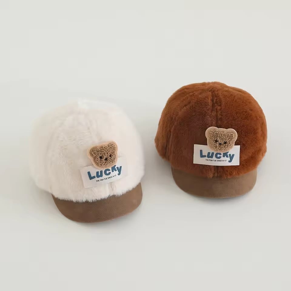 くまボアベビーキャップ