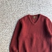 COOTIE / ALPACA100% plane knit size L