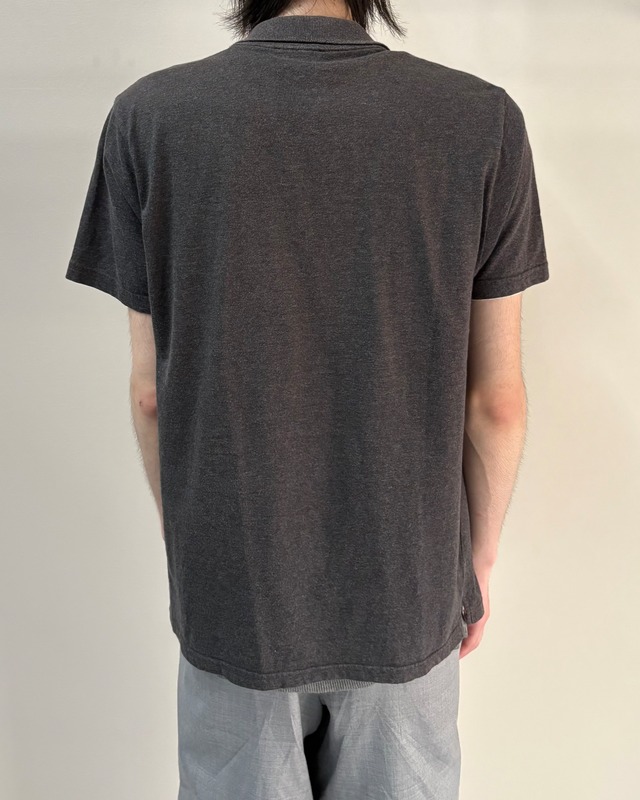 【A.P.C.】basic grey polo shirt