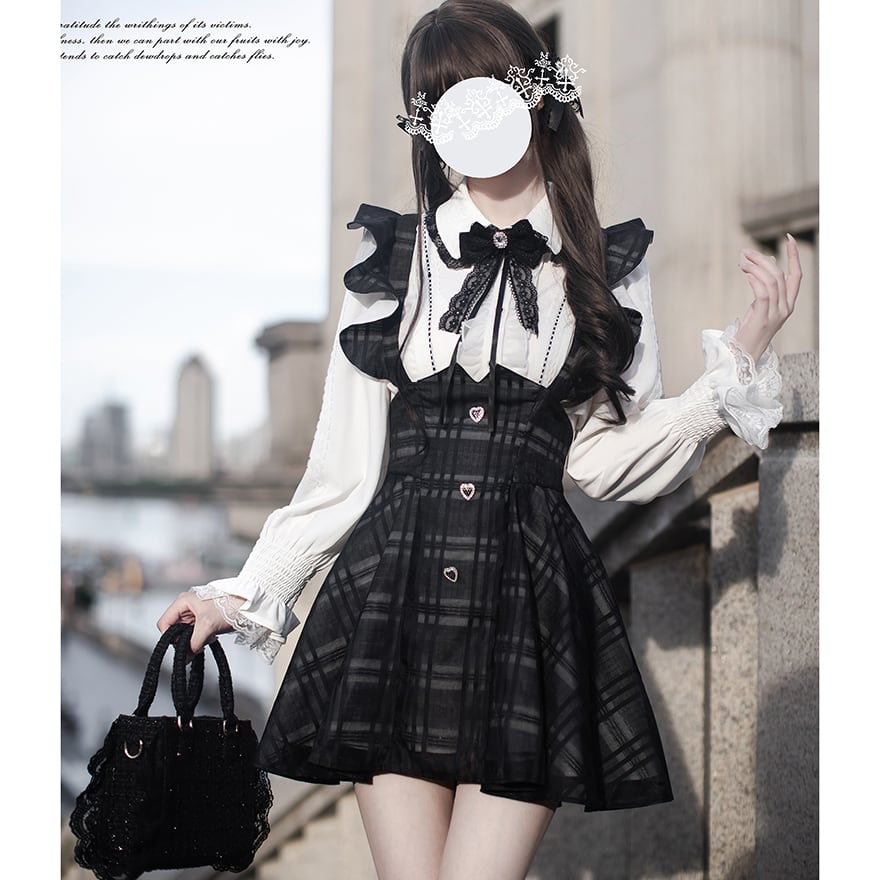 DimMoire 絶ロリィタブラウス DimMoire 絶ロリィタブラウス ブラック dimmoire 絶ロリィタブラウス Black