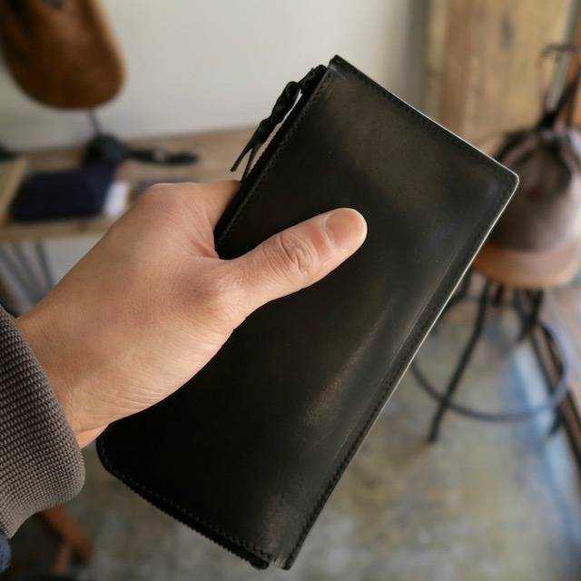 「SLIM LONG WALLET」Italy Leather