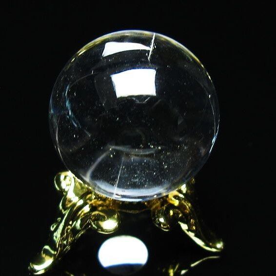 水晶 丸玉 20mm 一点物 141-7610