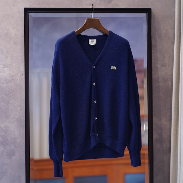 LACOSTE "Acrylic Cardigan" -NAVY-