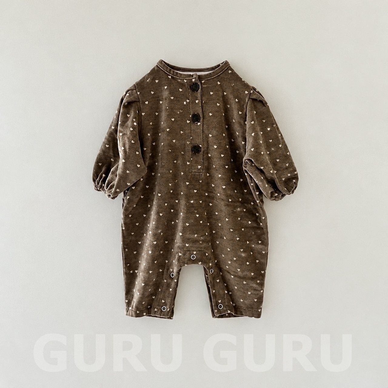 GURUGURU［取寄］velour romper 26winter