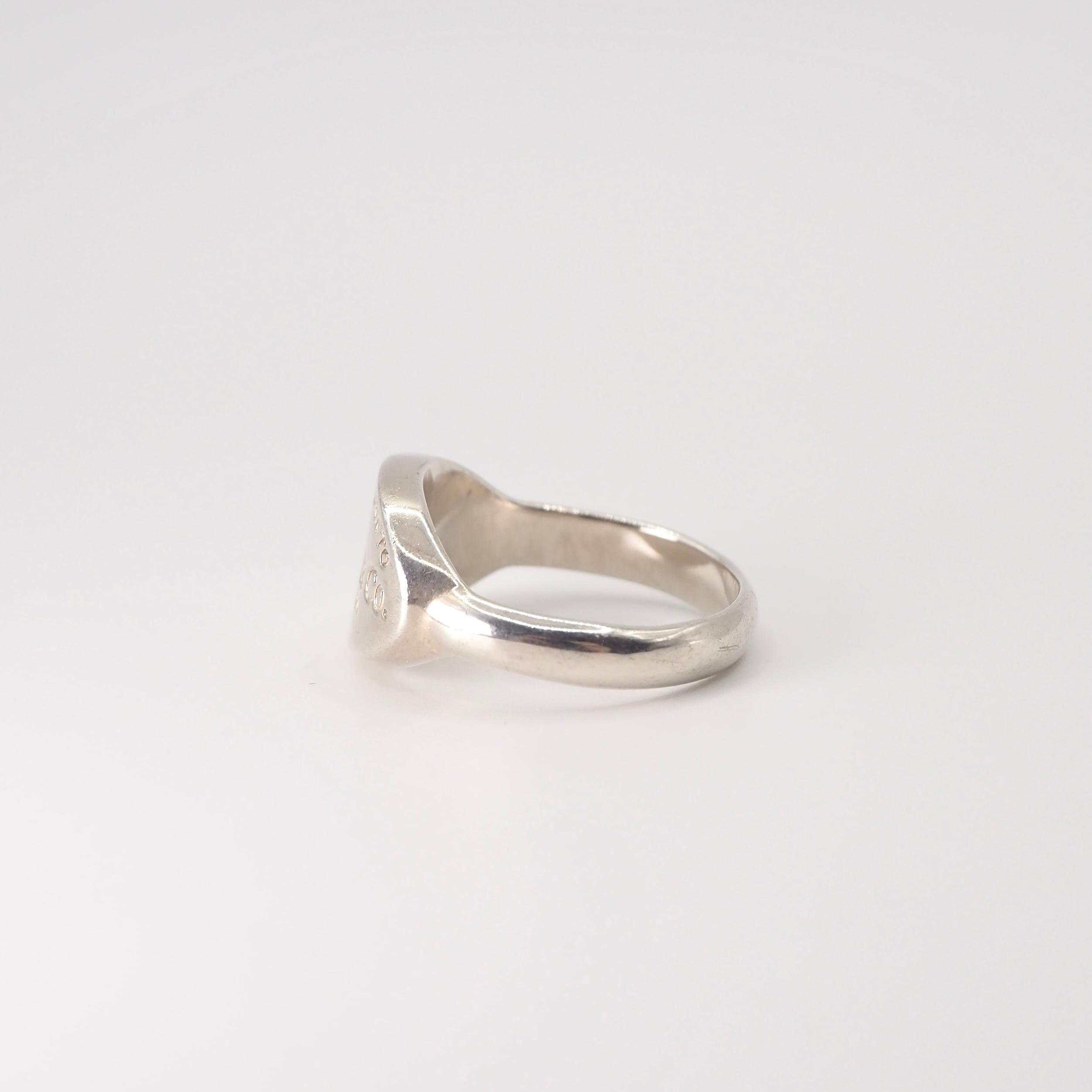 Tiffany&Co. 約9号 リターントゥオーバルリング シルバー925