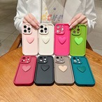【iphone15対応】 おしゃれ カラフル かわいい ハート 3D 耐衝撃 バンパー 耐水性 抗指紋 防塵 iphone ケース 8配色 その1