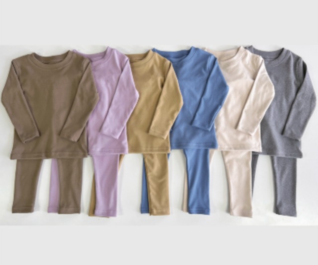 2024秋新作　ユニセックス トップス　  セットアップ　90-140CM  6色