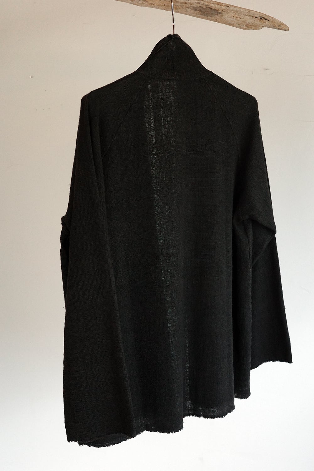 SNチャルカkalaコットンジャケット(草木濃染)柿渋×墨 JK-31DC