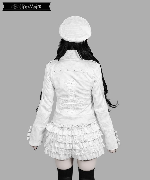 HeartCoreミリタリーキャップ【White】