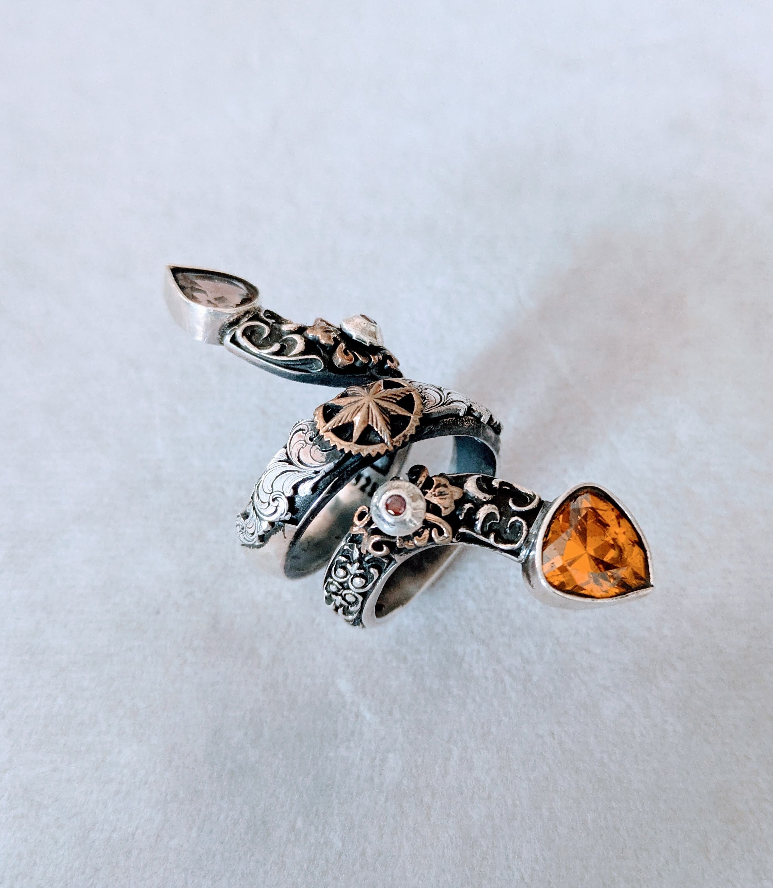 メンズ ハンドメイド リング（太陽の影）925silver | HAYAT TURKISH STYLE