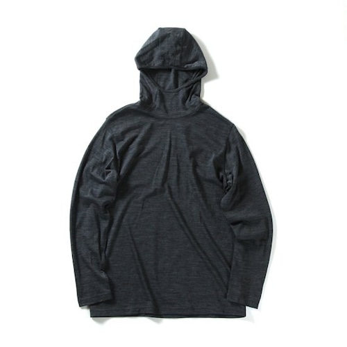 B29-KN006 "BAA hoodie"(Medium gray) 【20%OFF】