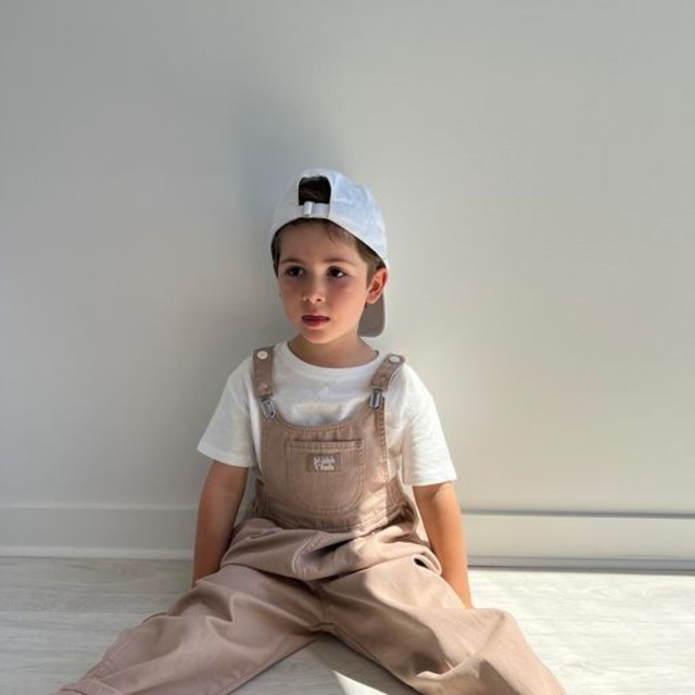 【TWIN COLLECTIVE】Bowie Bubble Overall - Latte Brown