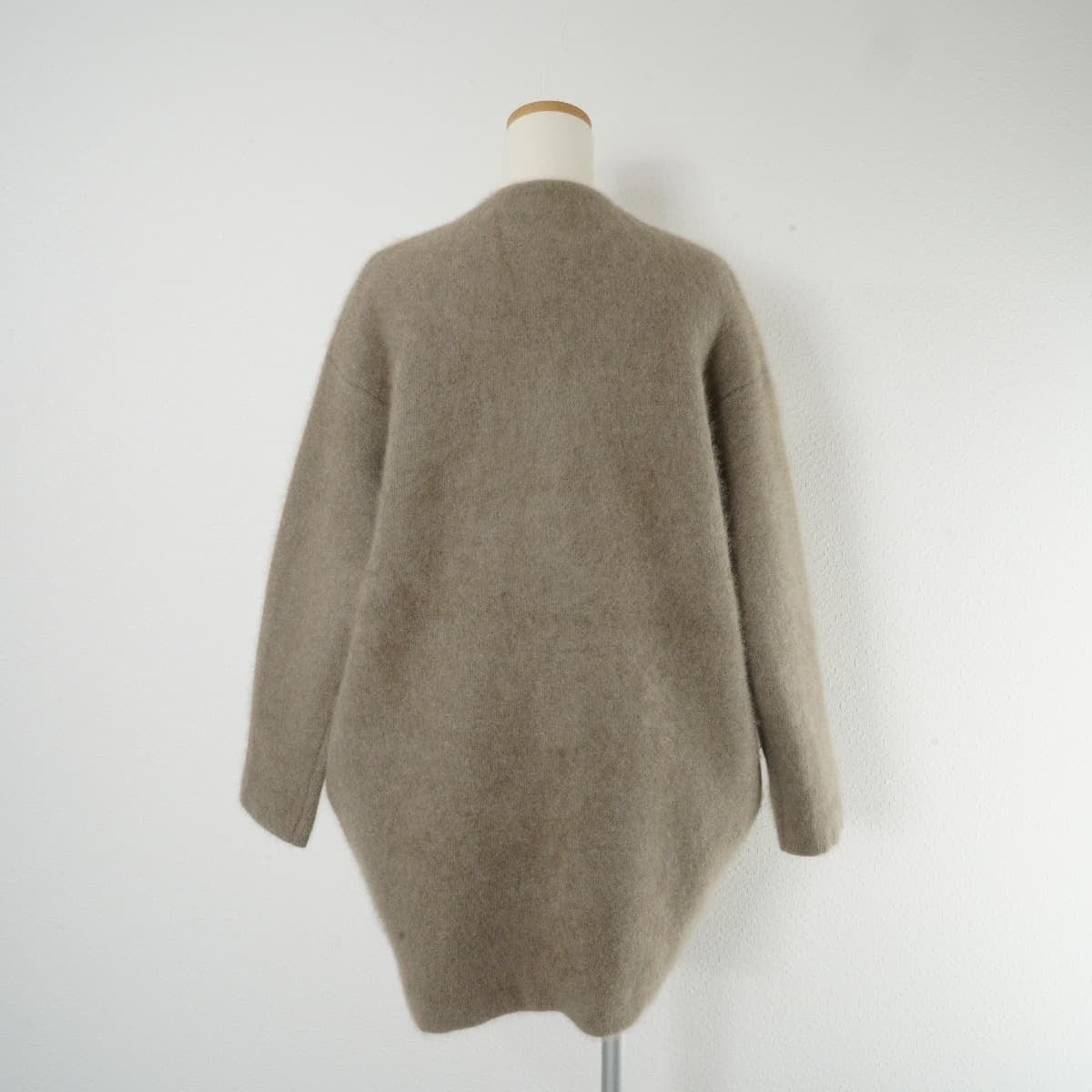 ELENDEEK エレンディーク RACOON MIX WCD BGE コクーン カーディガン  