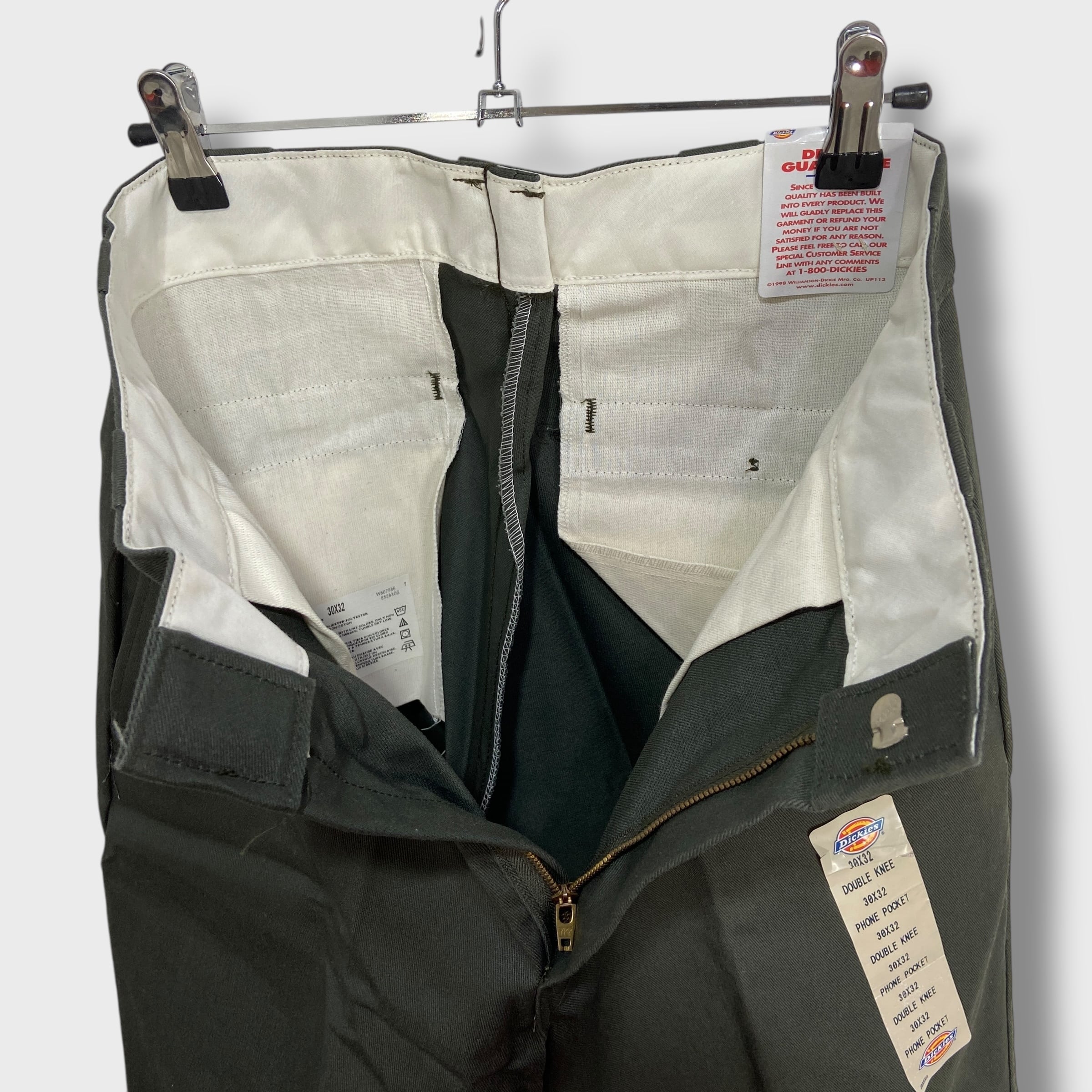 Dickies 90's USA デッドストック 未使用 デッドストック 90s USA ディッキーズ ダブルニーワークパンツ