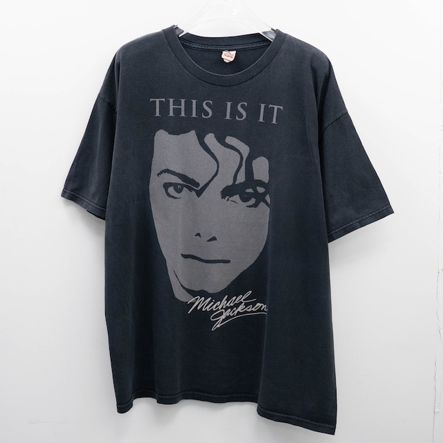 Michael Jackson " This Is It Face " AAA Fits XL 【A9-178】