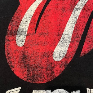 【The Rolling Stones】公式 バンドTシャツ USツアー78 レプリカ ベロマーク ローリングストーンズ Mサイズ us古着