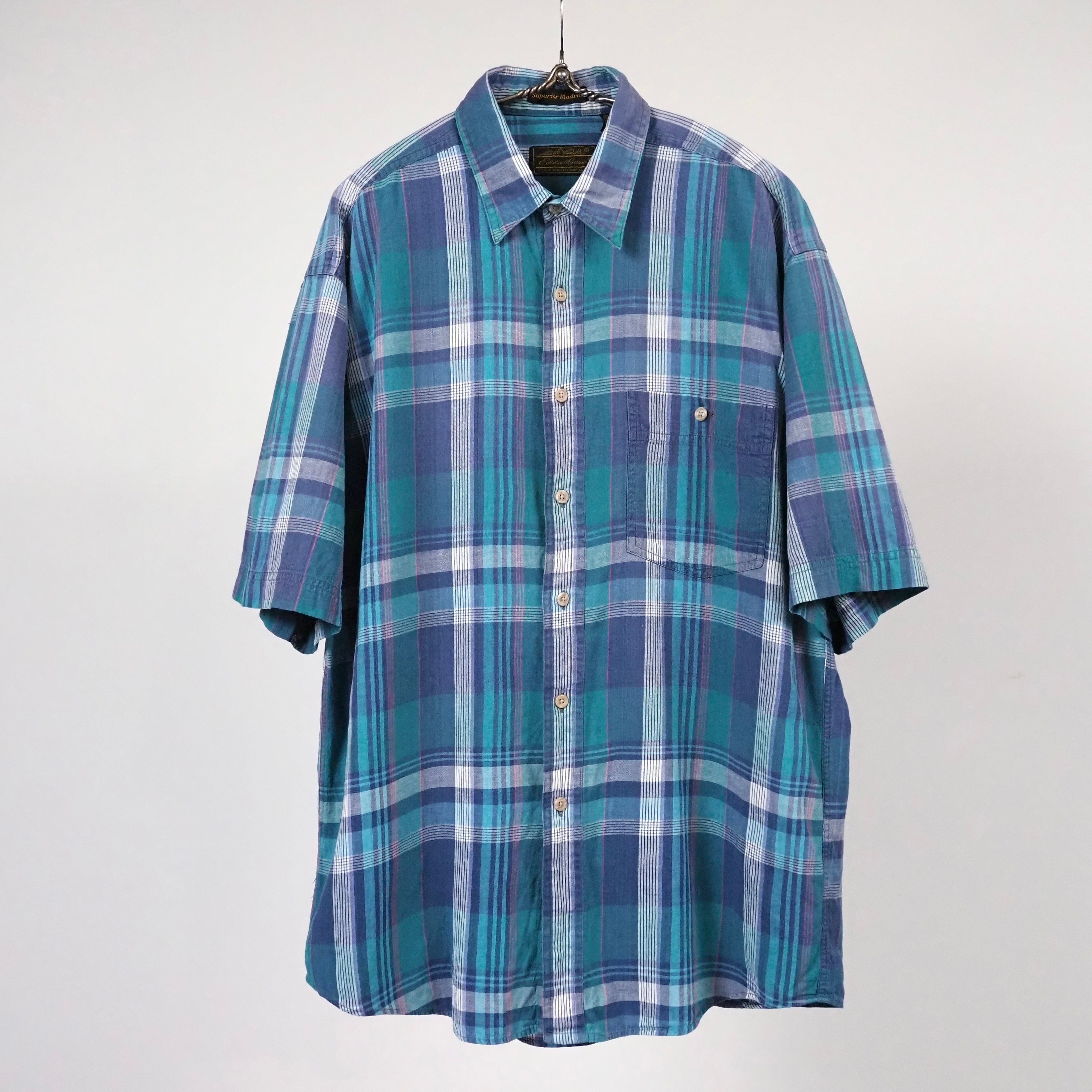 Patagonia A/C shirt 97's M 香港製 90s パタゴニア 半袖シャツ