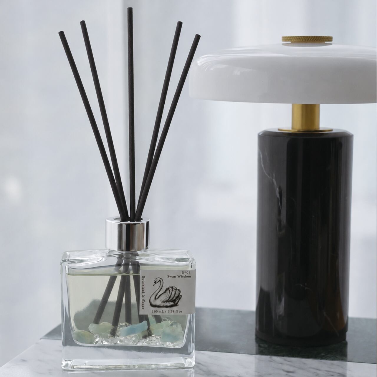Bijoux in Botanical Reed Diffuser|Swan Wisdom Nº07