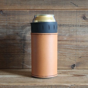 What will be will be サーモス THERMOS 保冷缶 ホルダー レザー カバー 500ml
