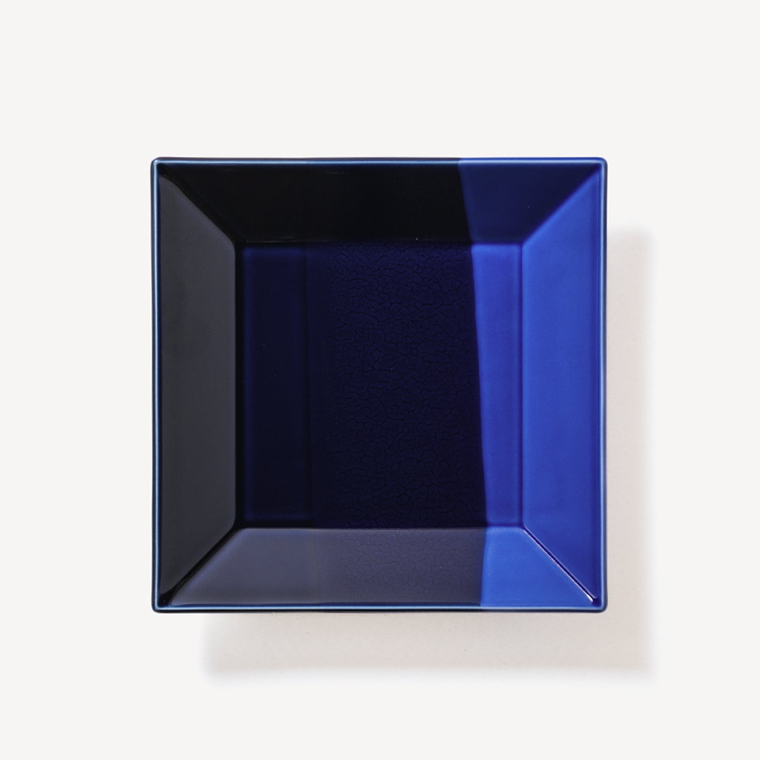 【Mustakivi】KASANE 角皿 紺色