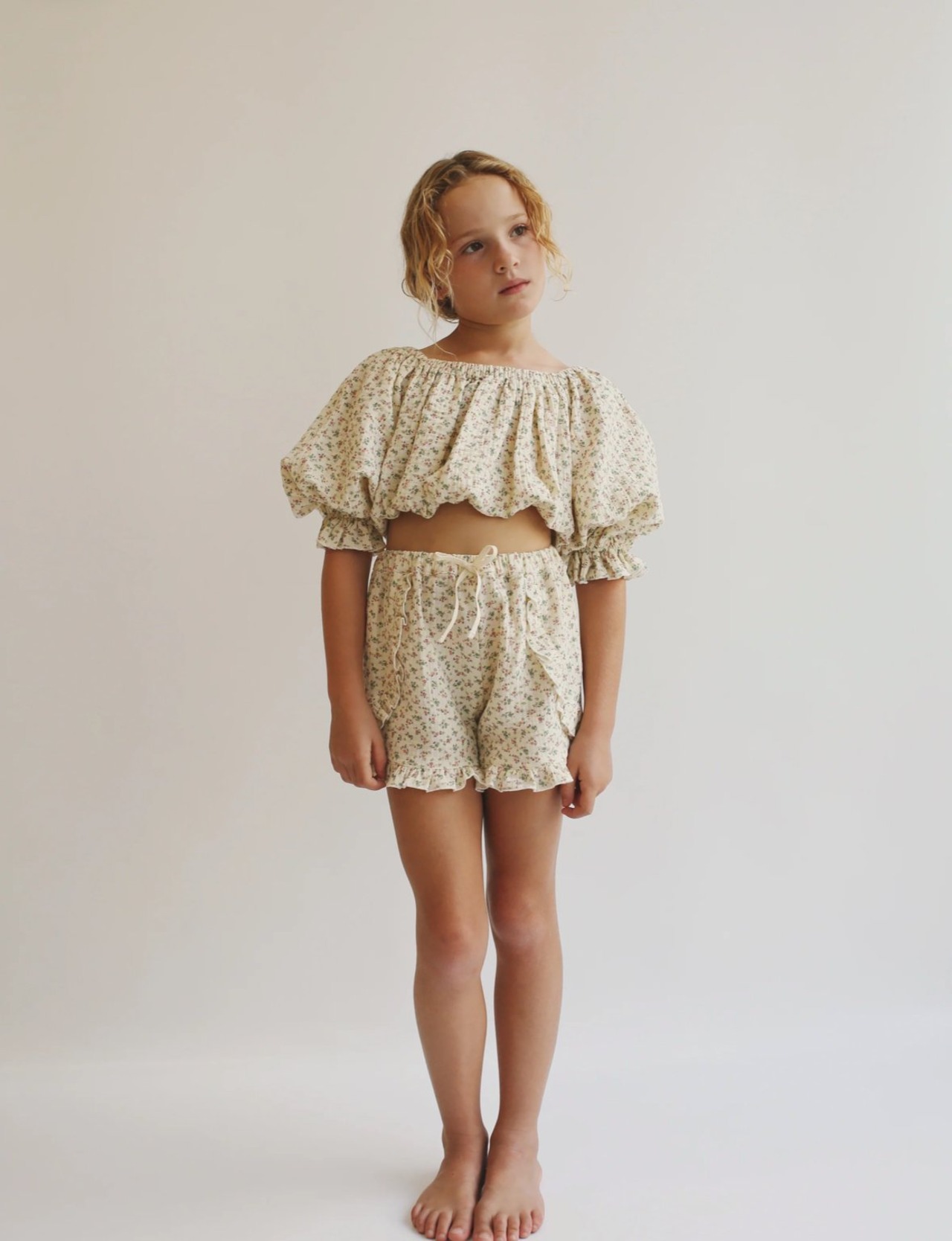 LiiLU　LEANDRA BLOUSE - ECRU