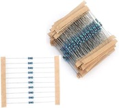 TAORAYO 金属皮膜抵抗器 抵抗セット 抵抗器キット 10Ω~1MΩ 1/4W定格電力 5色抵抗 30種類 各20本入り 合計600本 電子作業基本部品 高精度 1% 安定性能 基本部品 DIY