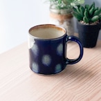 【仲間陶房】やちむん 仲間功 綺麗な藍色《(1)デミタスカップ:藍緑》