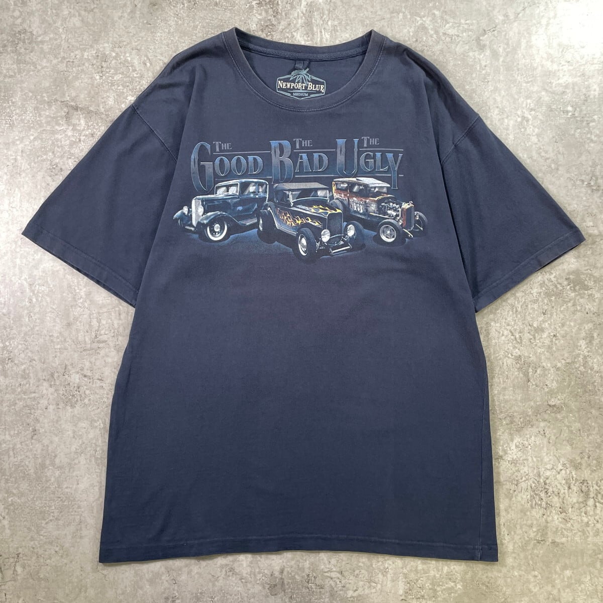 THE GOOD THE BAD THE UGLY ホットロッド クラシックカー プリントT