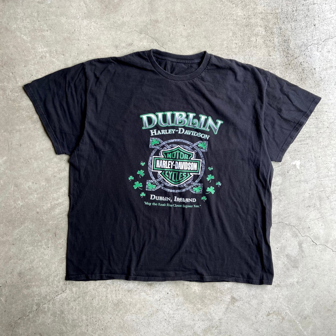 ビッグサイズ Harley-Davidson ハーレーダビッドソン 両面プリント T 