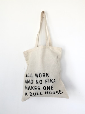 ユーズドのトートバッグ「FIKA LONDON」｜Used Tote Bag “FIKA LONDON”