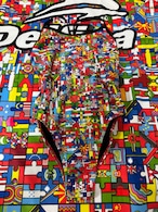 Delfina - INAN’s World flags Light back Swimsuit