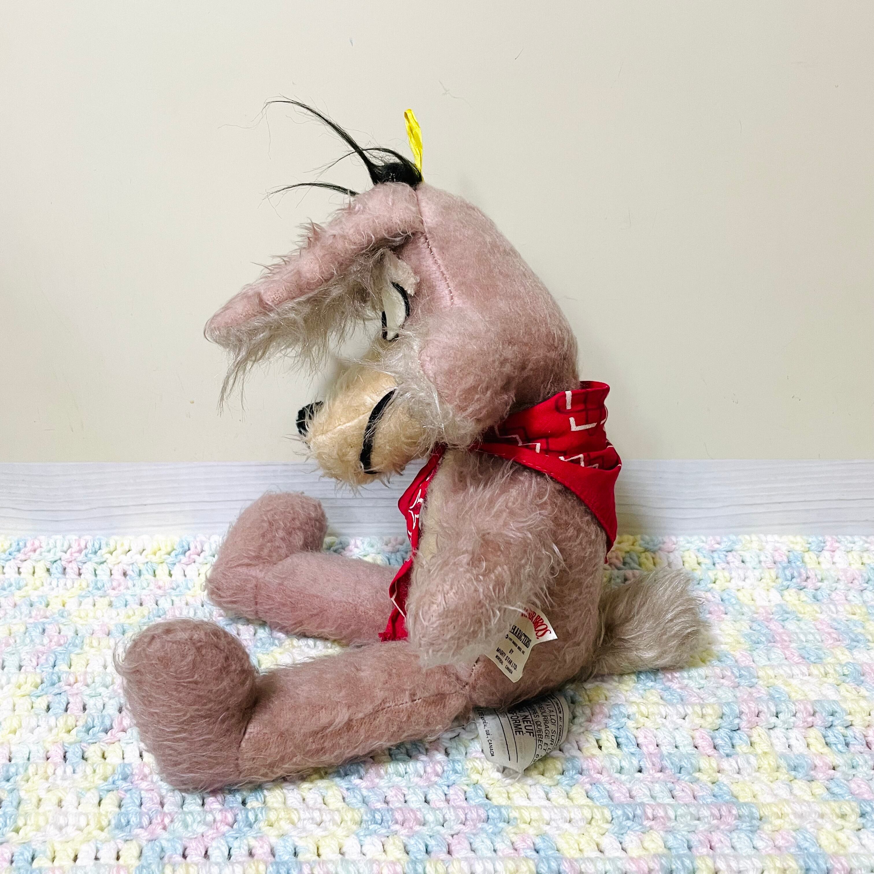 WILE E. COYOTE PLUSH TOY ワイリーコヨーテぬいぐるみ バンダナ 45